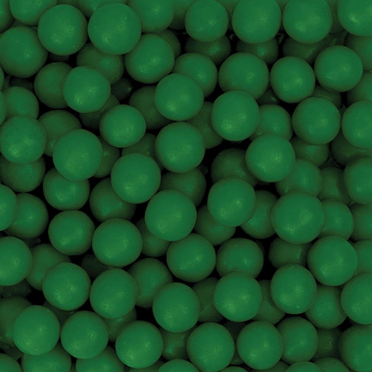 Krazy Sprinkles - Green 8mm Beads (1/2 Cup, 1x Jar) for Cakes, Ice Cream & Cookies